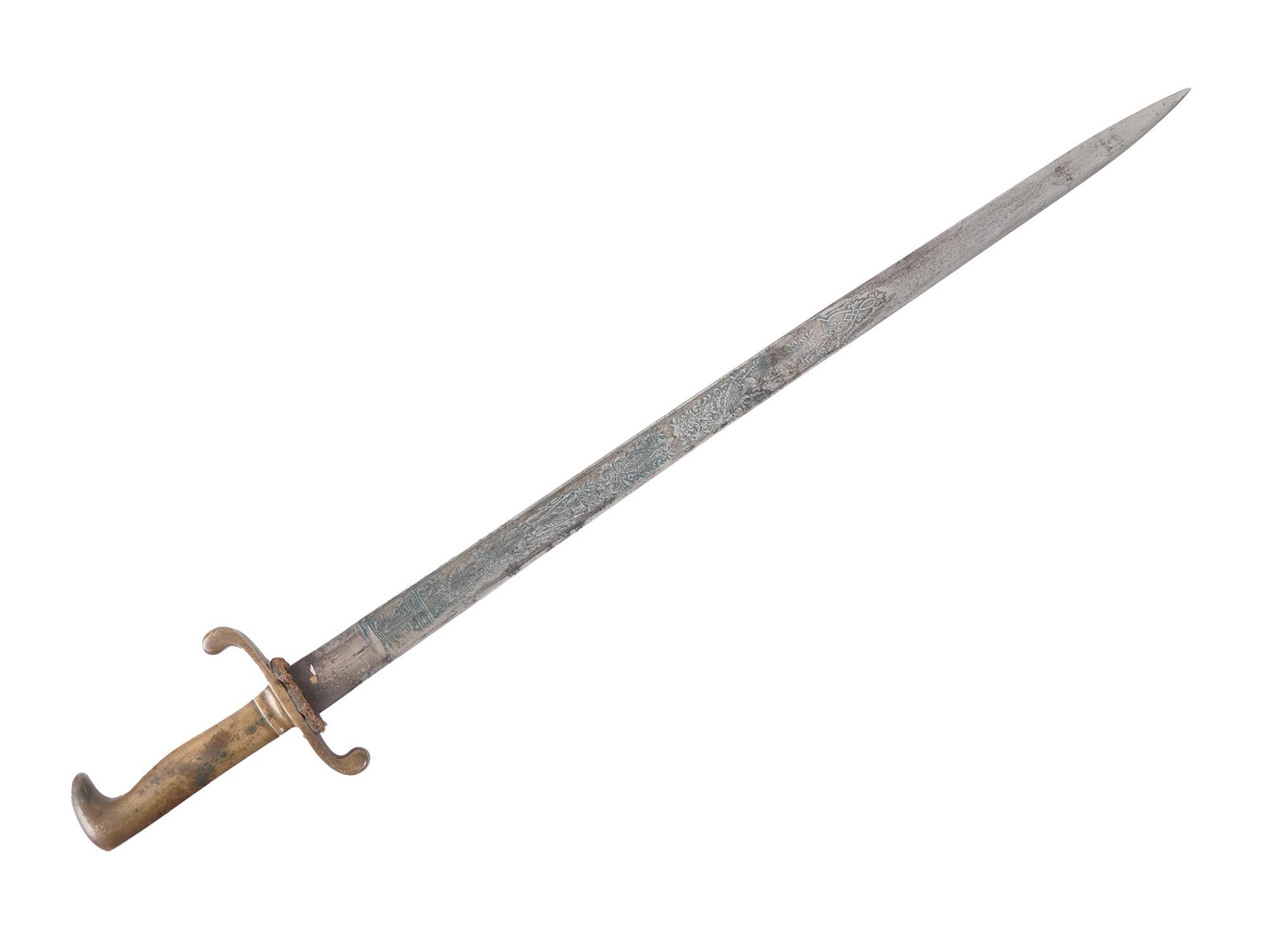 PRUSSIAN MODEL 1864 NCO ARTILLERY SHORT SWORD PIC-3